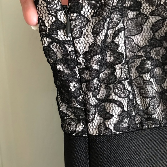 Express Black Lace Cocktail Dress - Picture 3 of 6